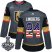 Adidas Vegas Golden Knights #24 Oscar Lindberg Grey Home Authentic USA Flag 2018 Stanley Cup Final Womens Stitched NHL Jersey