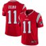 Nike New England Patriots #11 Julian Edelman Red Mens Stitched NFL Limited Inverted Legend Jersey