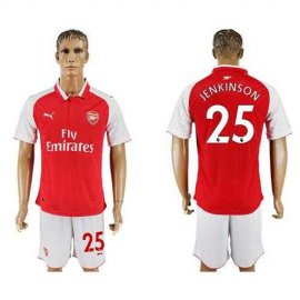 Arsenal #25 Jenkinson Home Soccer Club Jersey