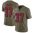 Nike Atlanta Falcons #37 Ricardo Allen Olive Mens Stitched NFL Limited 2017 Salute To Service Jersey
