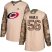 Adidas Carolina Hurricanes #56 Erik Haula Camo Authentic 2017 Veterans Day Stitched NHL Jersey