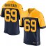 Nike Green Bay Packers #69 David Bakhtiari Navy Blue Alternate Mens Stitched NFL New Elite Jersey