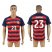 USA #23 Johnson Away Soccer Country Jersey