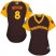 Milwaukee Brewers #8 Ryan Braun Brown 2016 All-Star National League Womens Stitched MLB Jersey