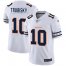 Nike Chicago Bears #10 Mitchell Trubisky White Mens Stitched NFL Limited Team Logo Fashion Jersey