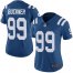 Nike Indianapolis Colts #99 DeForest Buckner Royal Blue Team Color Womens Stitched NFL Vapor Untouchable Limited Jersey