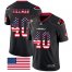 Nike Arizona Cardinals #40 Pat Tillman Black Mens Stitched NFL Limited Rush USA Flag Jersey