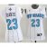 Cheap Women New Orleans Hornets 23# Anthony Davis White Revolution 30 Swingman NBA Jerseys