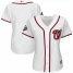 Washington Nationals Blank White Womens Home 2019 World Series Bound Cool Base Stitched MLB Jersey