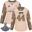 Adidas Washington Capitals #44 Brooks Orpik Camo Authentic 2017 Veterans Day Stanley Cup Final Champions Womens Stitched NHL Jersey
