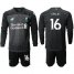 Liverpool #16 Grujic Third Long Sleeves Soccer Club Jersey