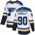 Adidas St. Louis Blues #90 Ryan OReilly White Road Authentic Stitched Youth NHL Jersey
