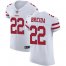 Nike San Francisco 49ers #22 Matt Breida White Mens Stitched NFL Vapor Untouchable Elite Jersey