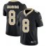 Nike New Orleans Saints #8 Archie Manning Black Team Color Mens Stitched NFL Vapor Untouchable Limited Jersey