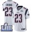 Nike New England Patriots #23 Patrick Chung White Super Bowl LIII Bound Youth Stitched NFL Vapor Untouchable Limited Jersey