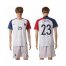 France #23 Costil Away Soccer Country Jersey