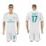 Real Madrid #17 Lucas V. White Home Soccer Club Jersey