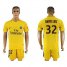 Paris Saint-Germain #32 David Luiz Away Soccer Club Jersey