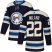 Adidas Columbus Blue Jackets #22 Sonny Milano Navy Blue Alternate Authentic Stitched NHL Jersey