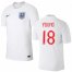 England #18 Young Home Thai Version Soccer Country Jersey