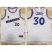 Golden State Warriors #30 Stephen Curry White New Throwback Stitched NBA Jersey