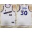 Golden State Warriors #30 Stephen Curry White New Throwback Stitched NBA Jersey