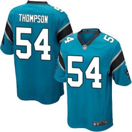 Nike Carolina Panthers #54 Shaq Thompson Blue Alternate Youth Stitched NFL Elite Jersey