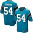 Nike Carolina Panthers #54 Shaq Thompson Blue Alternate Youth Stitched NFL Elite Jersey
