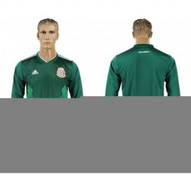 Mexico Home 2018 FIFA World Cup Long Sleeve Soccer Jersey