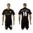 Manchester City #16 Kun Aguero Away Soccer Club Jersey
