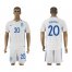 Greece #20 Holebas Home Soccer Country Jersey
