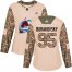 Adidas Colorado Avalanche #95 Andre Burakovsky Camo Authentic 2017 Veterans Day Womens Stitched NHL Jersey