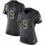 Nike New Orleans Saints #9 Drew Brees Black Womens Stitched NFL Limited 2016 Salute to Service Jersey