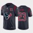Houston Texans #23 Carlos Hyde Navy Blue Mens Nike Big Team Logo Player Vapor Limited NFL Jersey