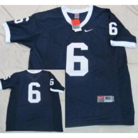 Penn State Nittany Lions 6 Blue NCAA Jersey