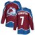 Adidas Colorado Avalanche #7 Kevin Connauton Burgundy Home Authentic Stitched NHL Jersey