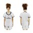 Womens Real Madrid Blank Home Soccer Club Jersey