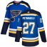 Adidas St. Louis Blues #27 Alex Pietrangelo Blue Home Authentic Stitched Youth NHL Jersey