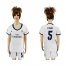 Womens Real Madrid #5 Zidane Home Soccer Club Jersey