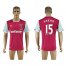 West Ham United #15 Sakho Home Soccer Club Jersey