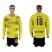 Dortmund #18 Sahin Home Long Sleeves Soccer Club Jersey