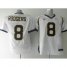 California Golden Bears 8 Aaron Rodgers White NCAA Jerseys