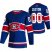 Montreal Canadiens Custom Blue Mens Adidas 2020-21 Reverse Retro Alternate NHL Jersey