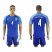 Brazil #4 David Luiz Blue Soccer Country Jersey