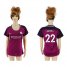 Womens Manchester City #22 Mendy Away Soccer Club Jersey