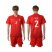 Poland #2 Glik Away Soccer Country Jersey