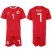 Wales #7 Allen Red Home Soccer Club Jersey