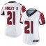 Nike Atlanta Falcons #21 Todd Gurley II White Womens Stitched NFL Vapor Untouchable Limited Jersey