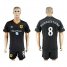 Hull City #8 Huddlestone Away Soccer Club Jersey