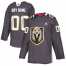 Vegas Golden Knights Custom Mens Grey Adidas Latino Heritage Night Stitched NHL Jersey